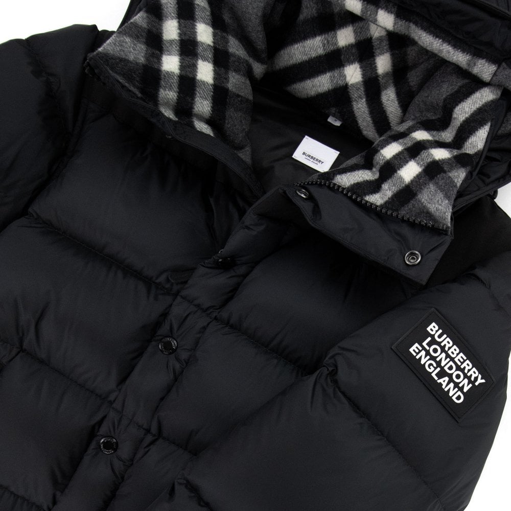 Detachable Sleeve Hooded Puffer Jacket
