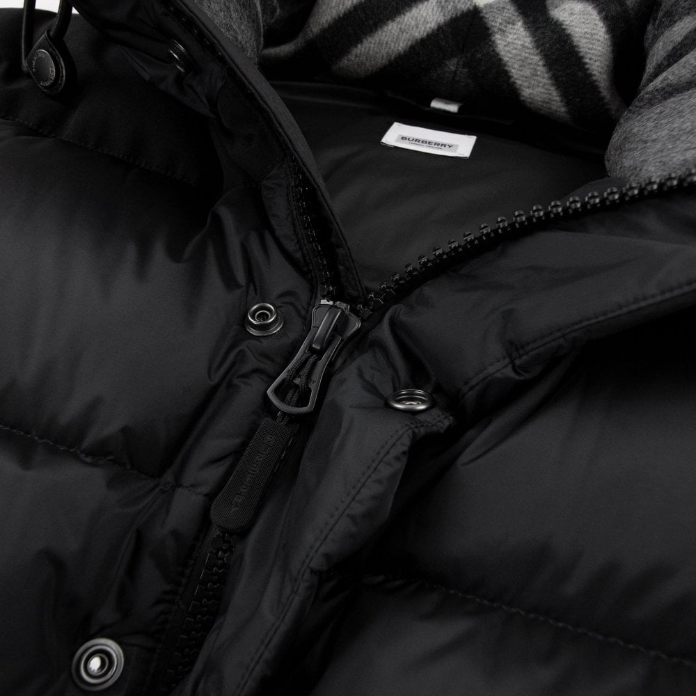 Detachable Sleeve Hooded Puffer Jacket