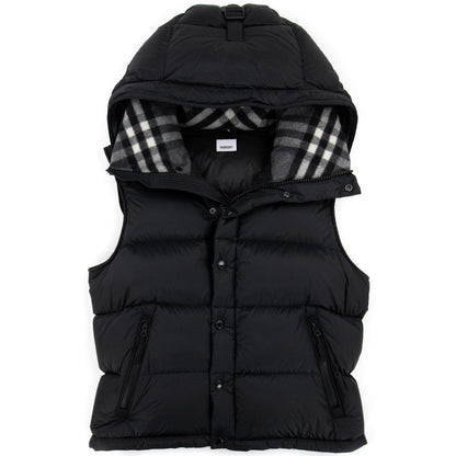 Detachable Sleeve Hooded Puffer Jacket