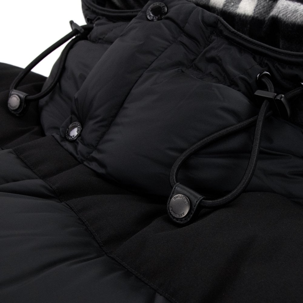 Detachable Sleeve Hooded Puffer Jacket