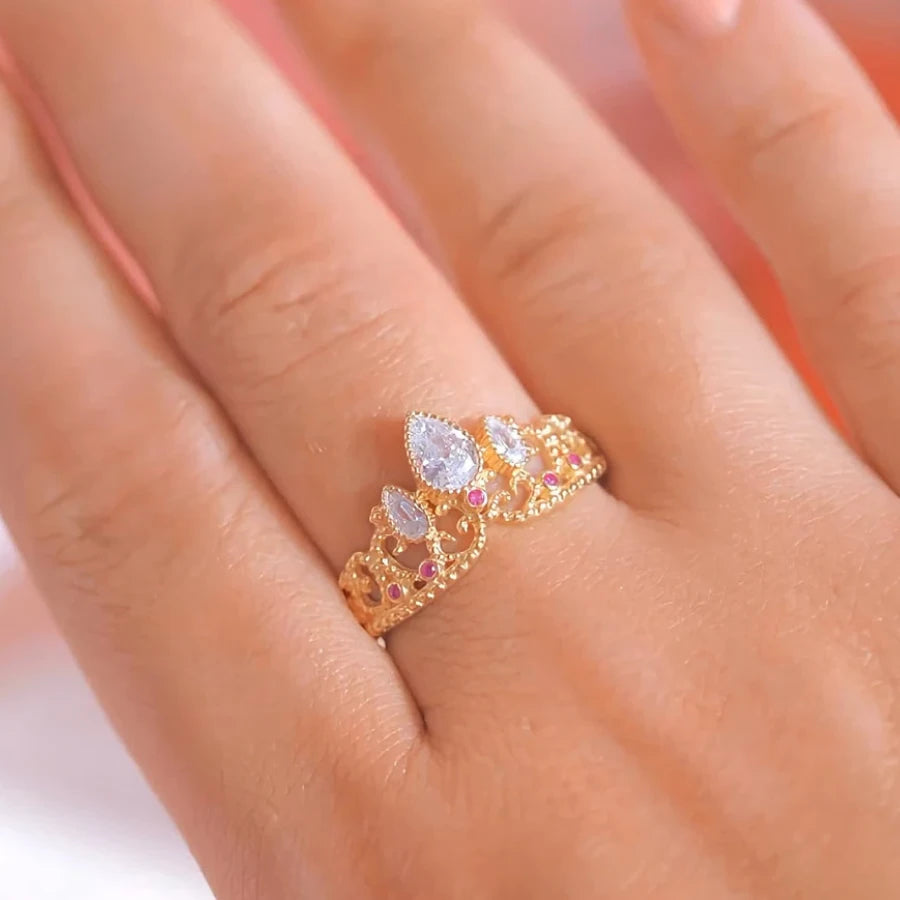 Rapunzel Magical Crown Ring